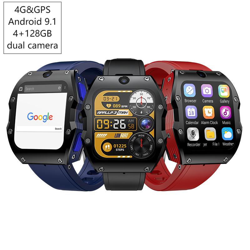 Watch Smart Smartwatch - 4G 안드로이드 스마트워치 4+128GB GPS 듀얼