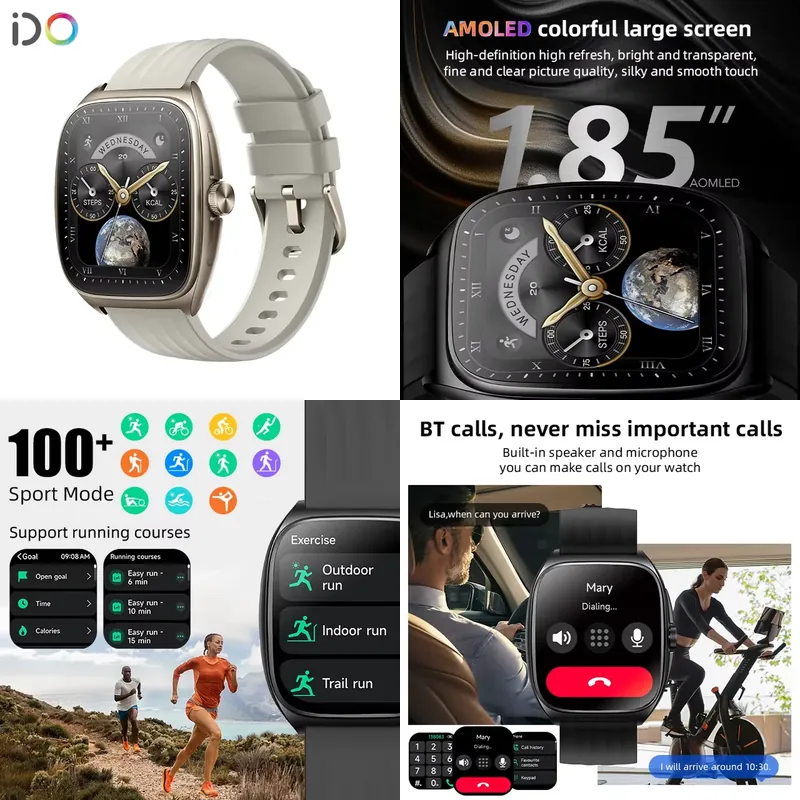 Watch Smart Smartwatch - 2025 패션 남성 스마트워치 제조업체 1.85인치
