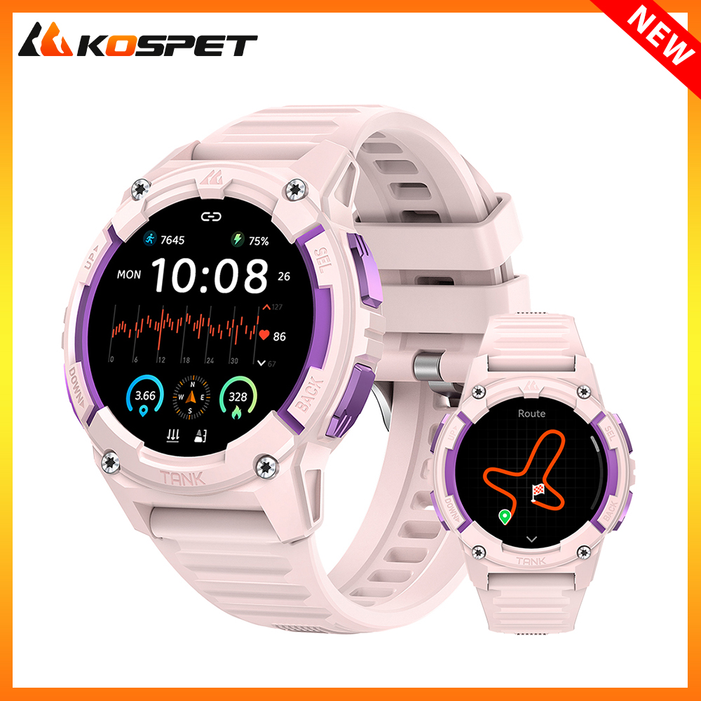 Altimeter Compass Watch - KOSPET 탱크 S2 GPS 스마트 워치