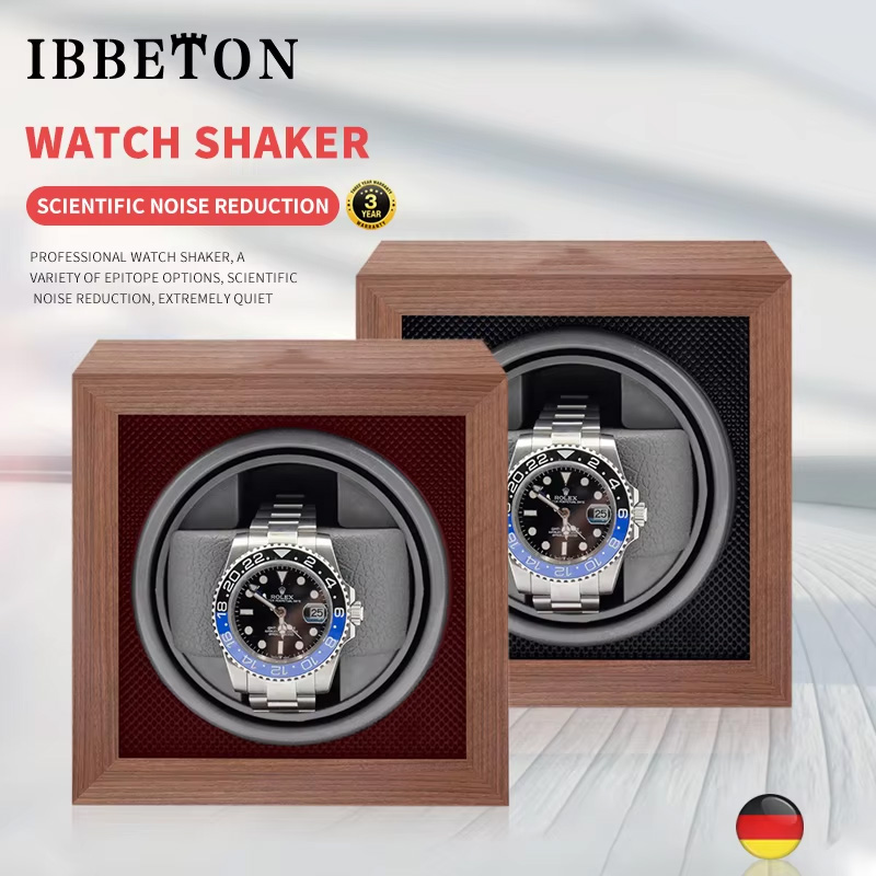 Watch Winder Single - IBBETON 럭셔리 브랜드 우드 시계 와인