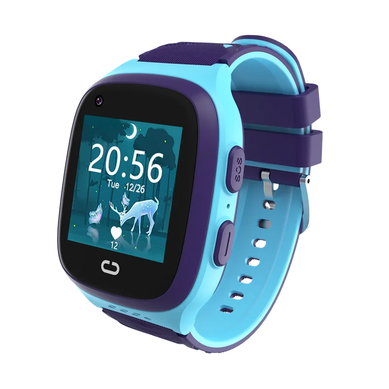 Smartwatch Watches For Girls - 4G 키즈 스마트워치 SOS 방수 WiFi