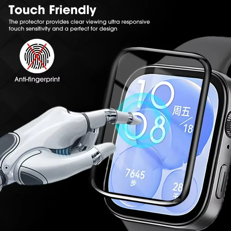 Smartwatch Watch Huawei - 화웨이 워치핏 3, 4 스마트워치용 9D