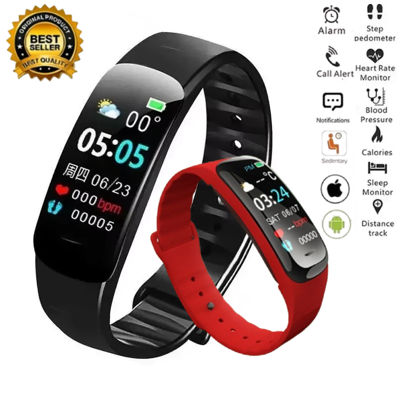 Smartwatch Watches For Girls - C1 플러스 스마트워치 피트니스 트래커 블루투스