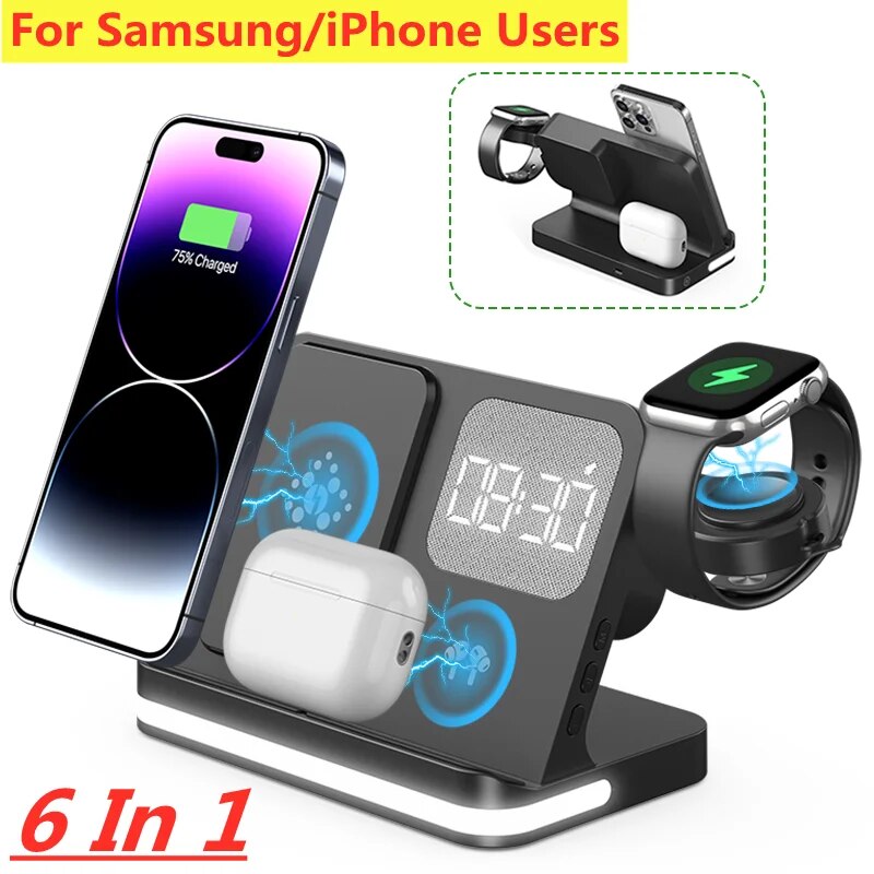 Watches Smartwatch Samsung - 무선 충전기 스탠드, 아이폰 15, 14,