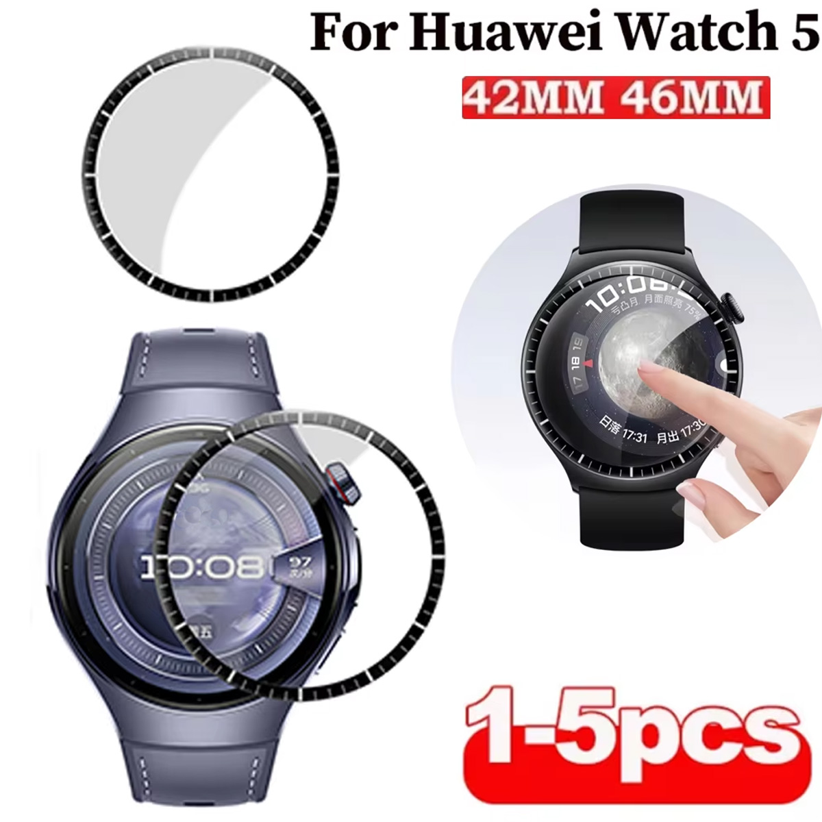 Smartwatch Watch Huawei - 화웨이 시계 5 42mm/46mm HD 풀