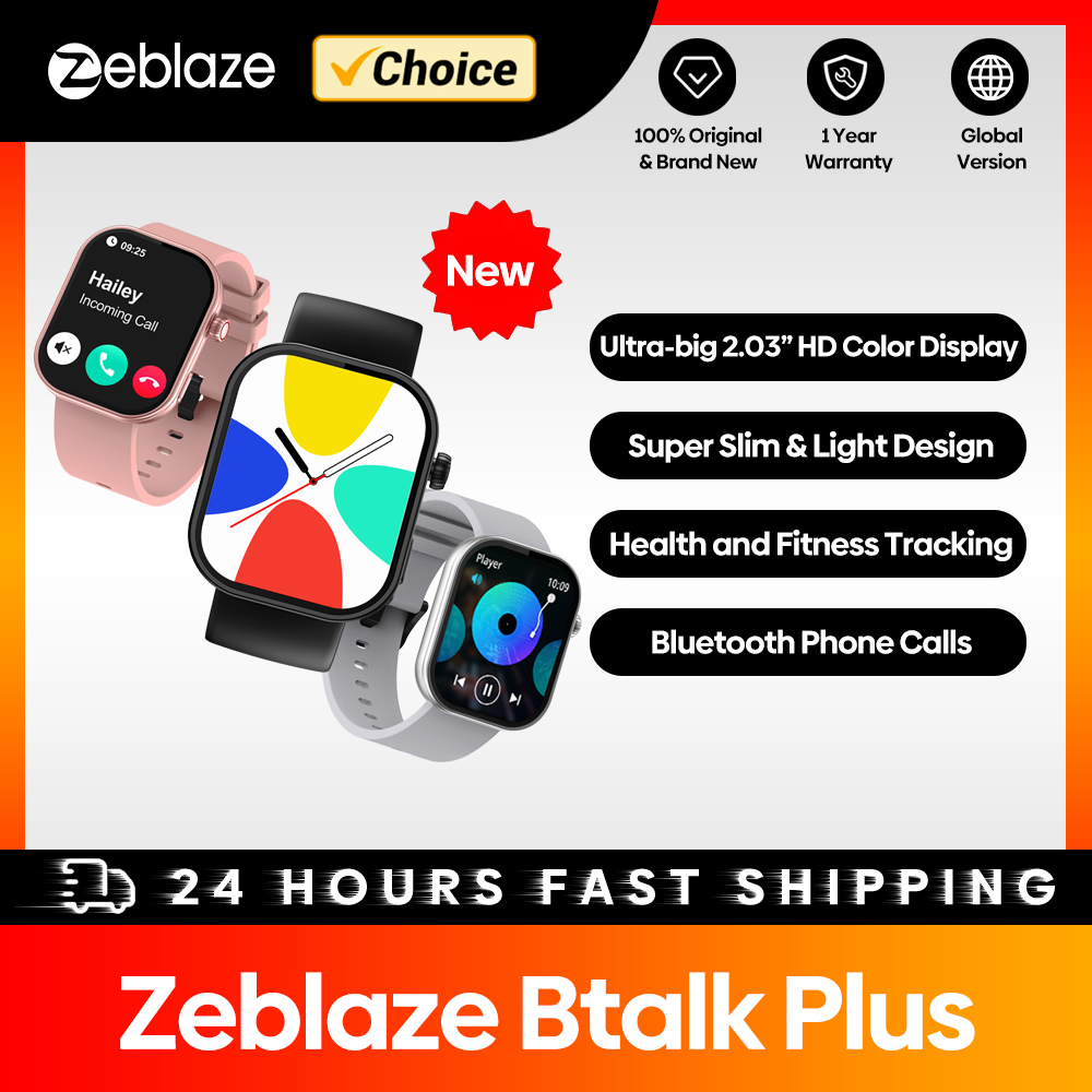 Smartwatch Health Watches For Women - 새로운 Zeblaze Btalk Plus 음성 통화