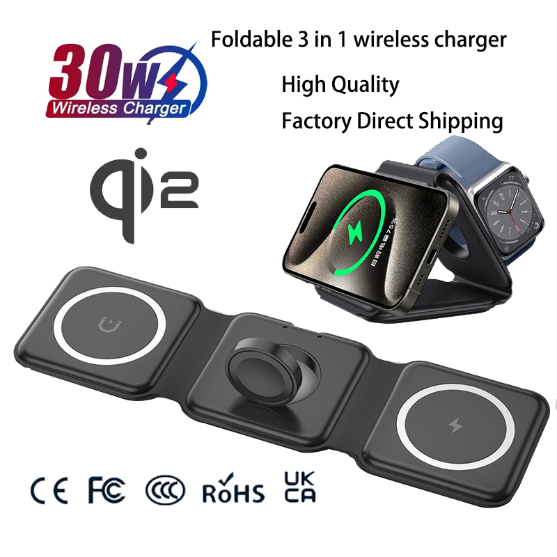 Watches Smartwatch Samsung - 유니버설 Qi2 마그네틱 접이식 충전 스테이션