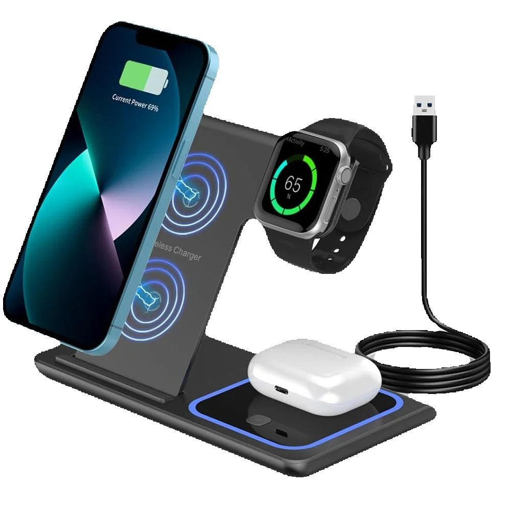 Watch 7 Smartwatch Iphone - 15W 3 in 1 LED 고속