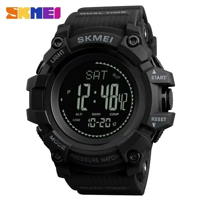 Altimeter Compass Watch - SKMEI 1358 고도계 날씨 추적기 방수