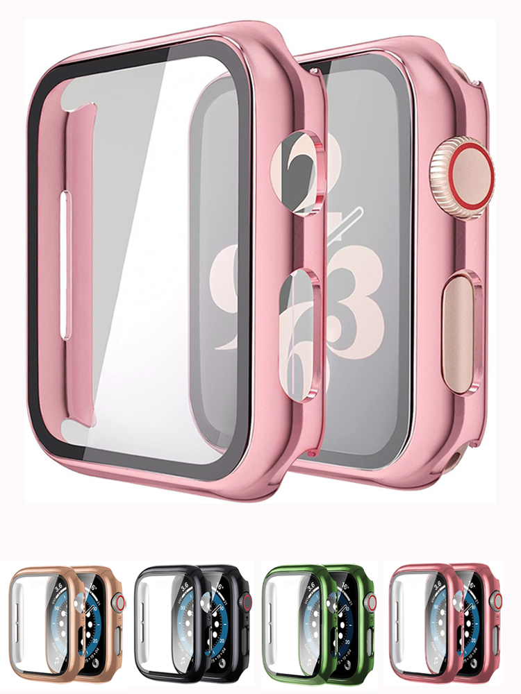 Smartwatch Watches For Girls - 유리 + 케이스 Apple Watch 밴드
