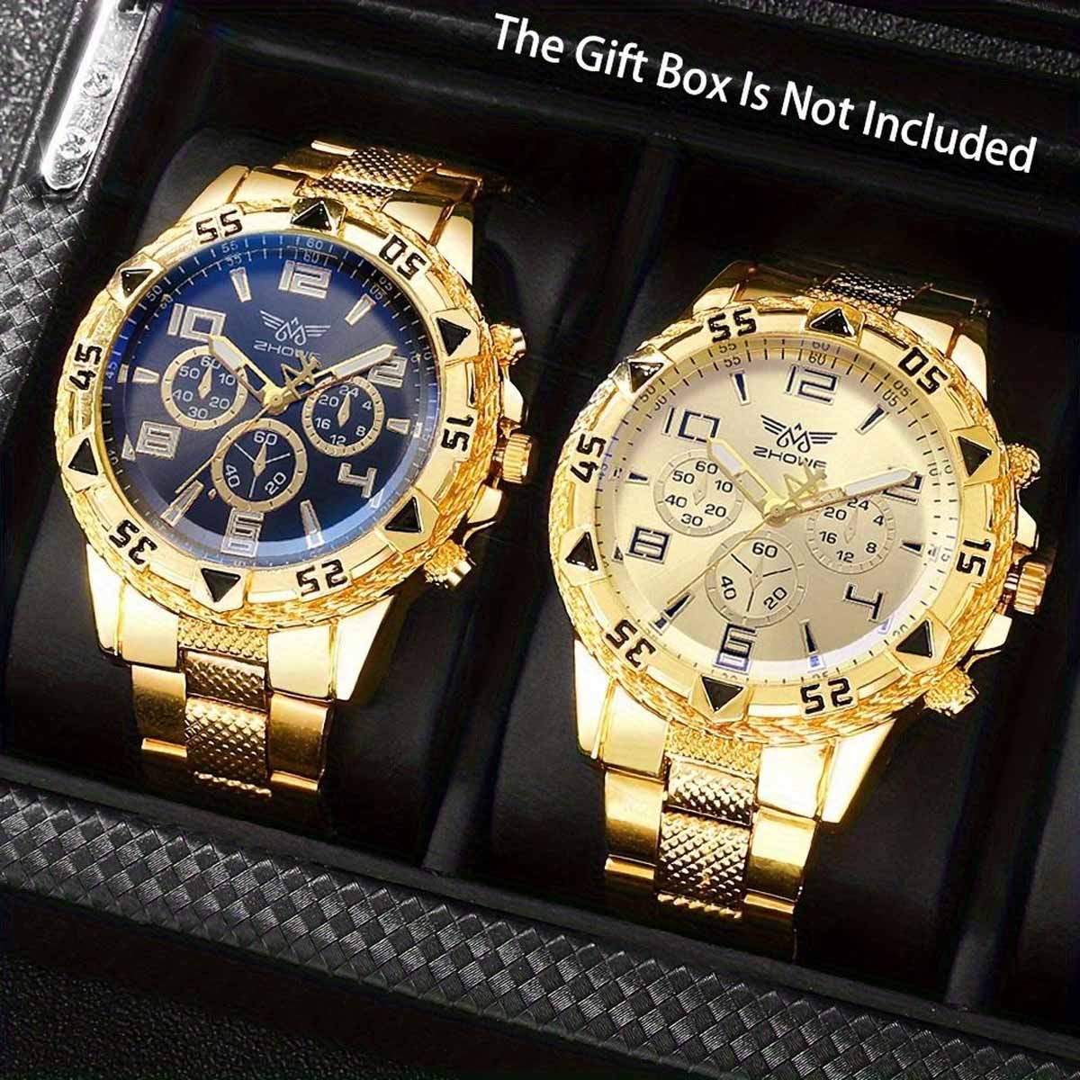 Smartwatch Watches For Men Digital - 2개/세트 남성 비즈니스 시계 패션 아랍어