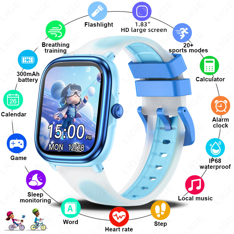 French Connection Watches Smartwatch App - LIGE 키즈 소녀 소년 선물 스마트