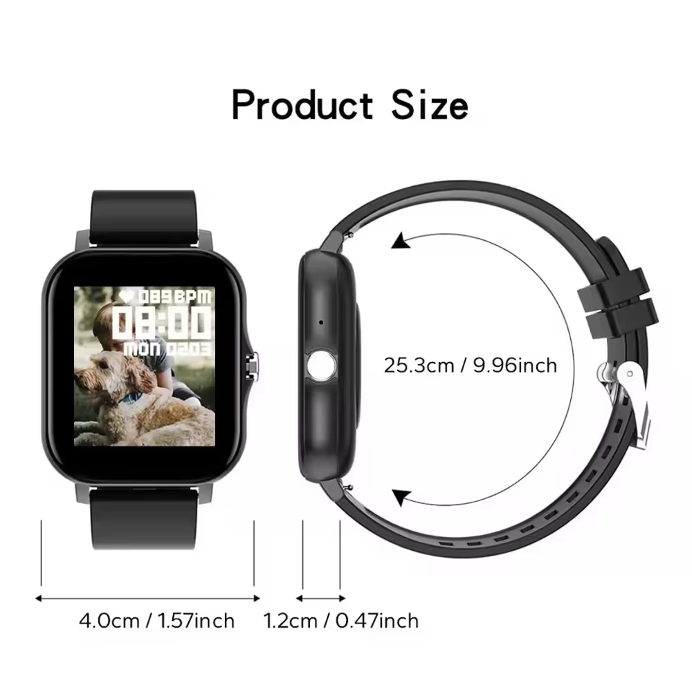 레노버 2026 새로운 풀 터치 스크린 스마트 워치 남 - Smartwatch Digital Watches For Men 리뷰 및 가격