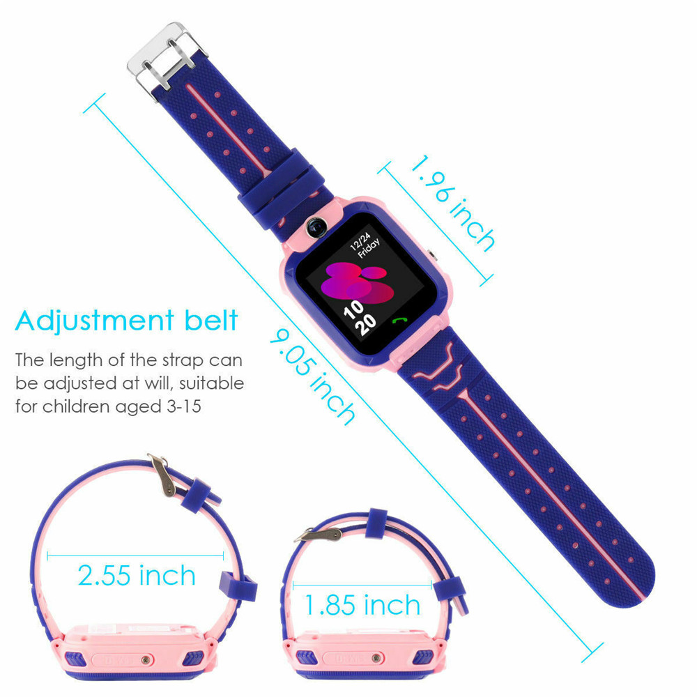 2G 어린이 스마트 시계 SOS 통화 LBS 위치 어린 - Smartwatch Watches For Girls 리뷰 및 가격