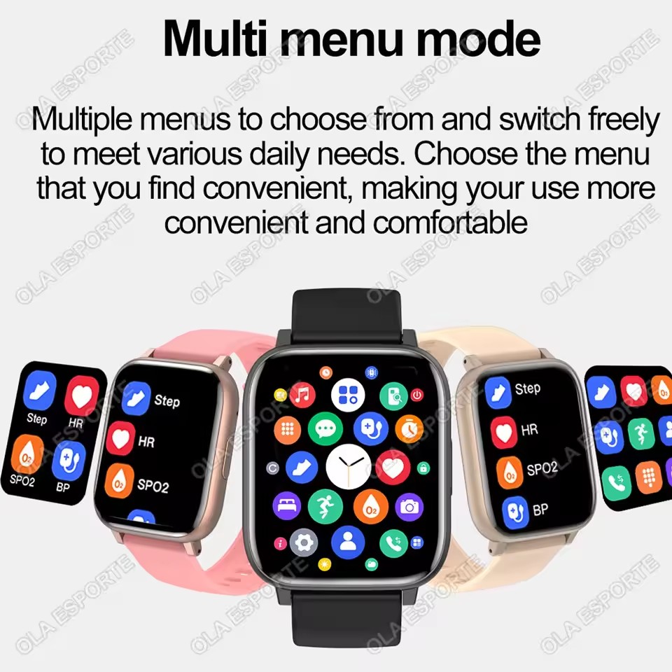 남녀 스마트워치 HD 화면 무선 통화 알림 스마트워치  - Smartwatch Health Watches For Women 리뷰 및 가격