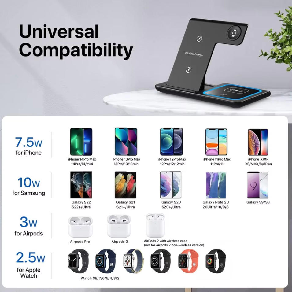 빠른 무선 충전기 충전소 삼성 아이폰 17 16 15  - Watch 7 Smartwatch Iphone 리뷰 및 가격