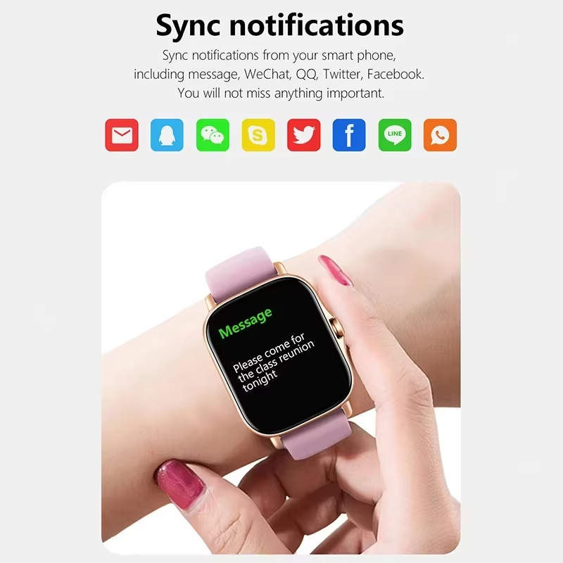 레노버 스포츠 스마트워치 방수 피트니스 트래커 무선 통 - Smartwatch Health Watches For Women 리뷰 및 가격