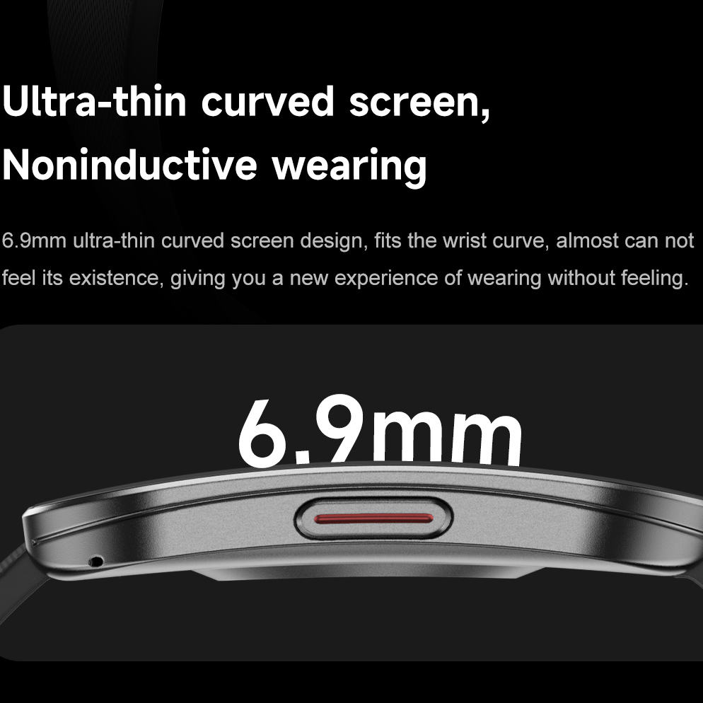 Amoled 초박형 곡선 방수 Smartwatch 여성 - Smartwatch Sports Watches For Women 리뷰 및 가격
