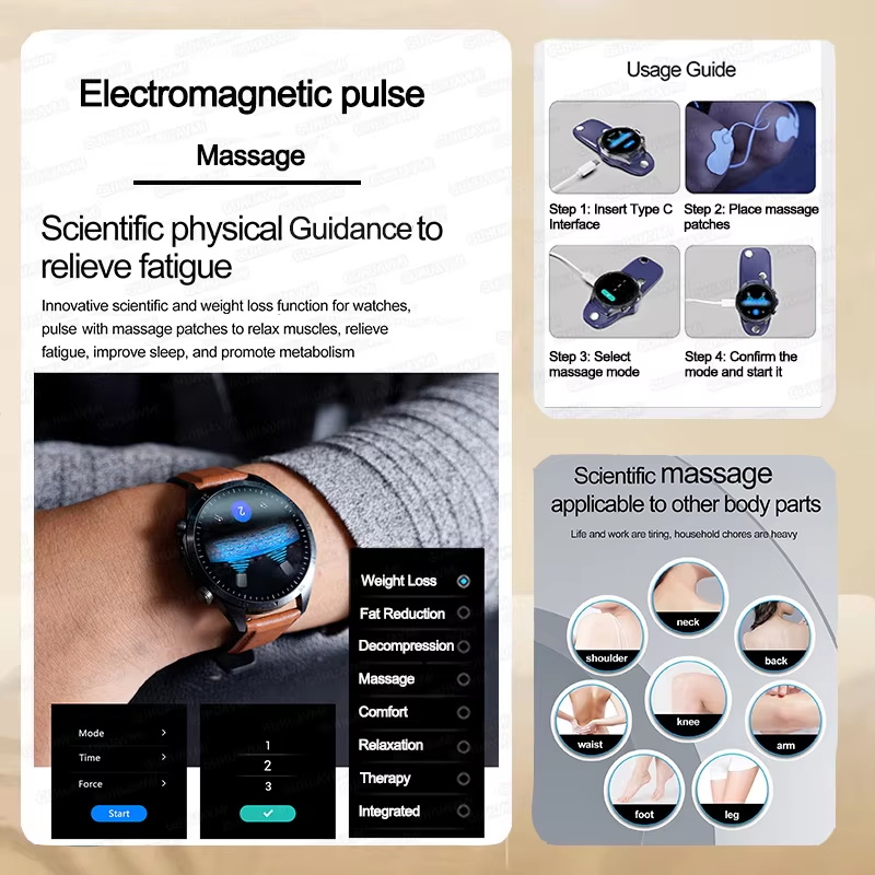 2026년형 최신 업그레이드 펄스 테라피 건강 검진 스 - Smartwatch Watches Brands For Women 리뷰 및 가격