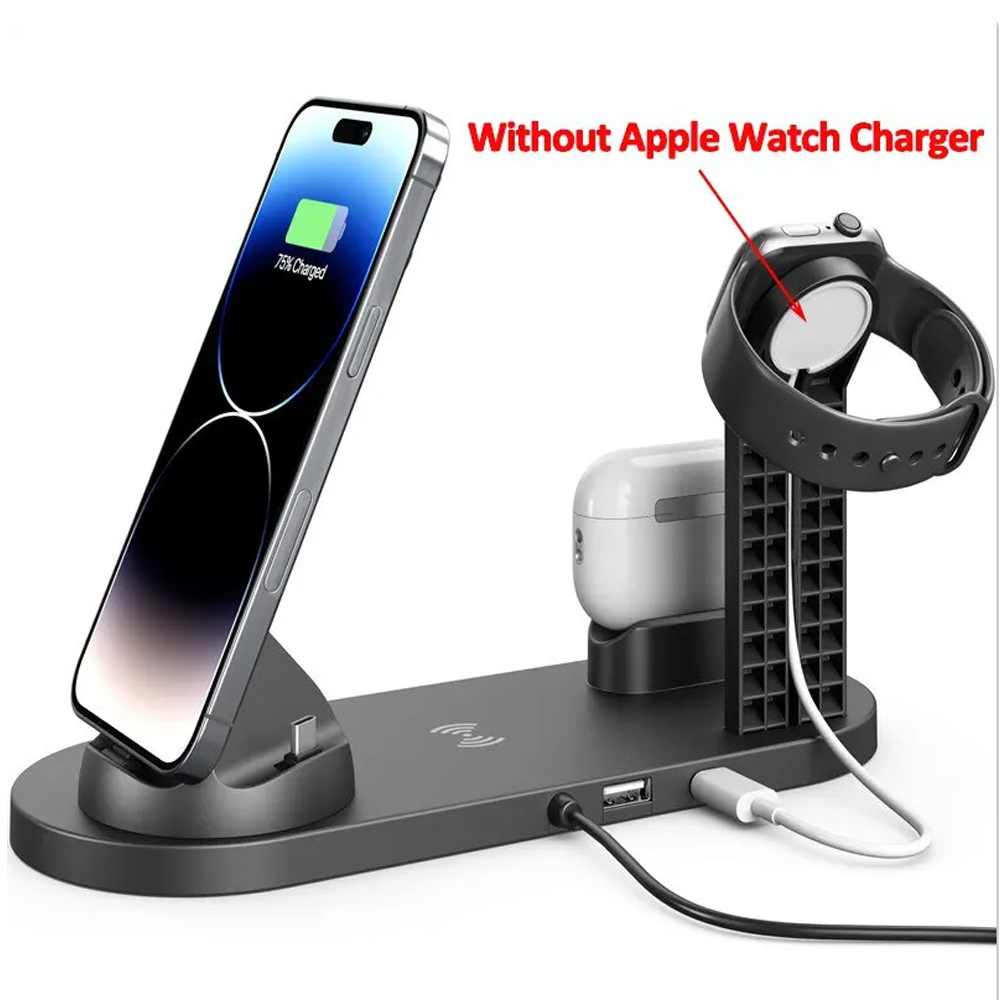 30W 7 in 1 무선 충전 스탠드 패드 (아이폰 1 - Watch 7 Smartwatch Iphone 리뷰 및 가격