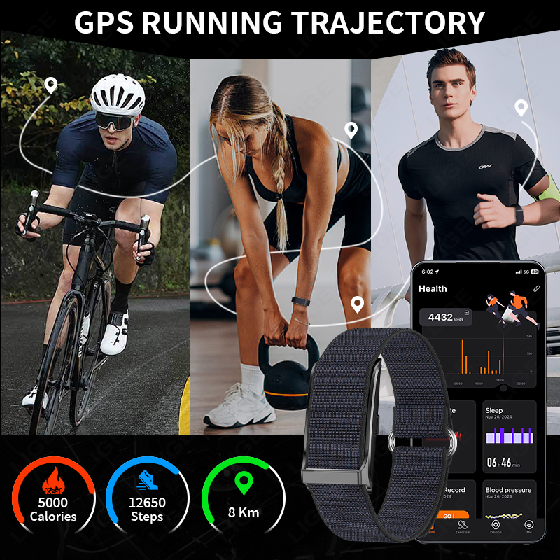 LIGE 스마트 시계 심박수 혈압 모니터 걸음계기 스포 - Smartwatch Sports Watches For Women 리뷰 및 가격