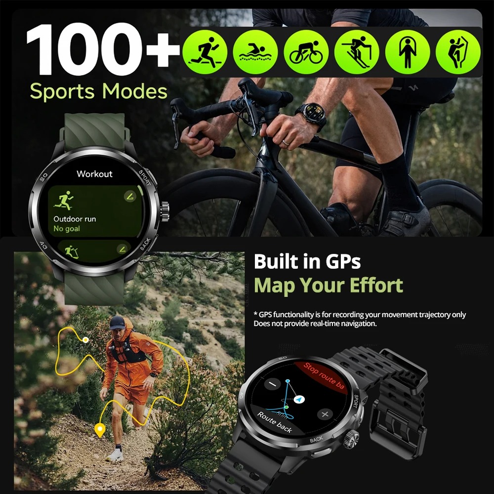 Ulefone Armor Watch Pro 1.5인치  - Smartwatch Sports Watches For Women 리뷰 및 가격