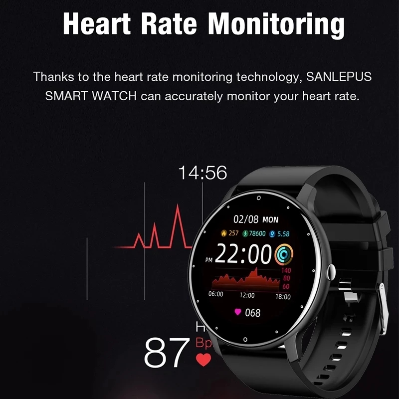 LIGE 2026 새로운 스마트워치 남성용 풀 터치 스 - Smartwatch Watches For Men Digital 리뷰 및 가격