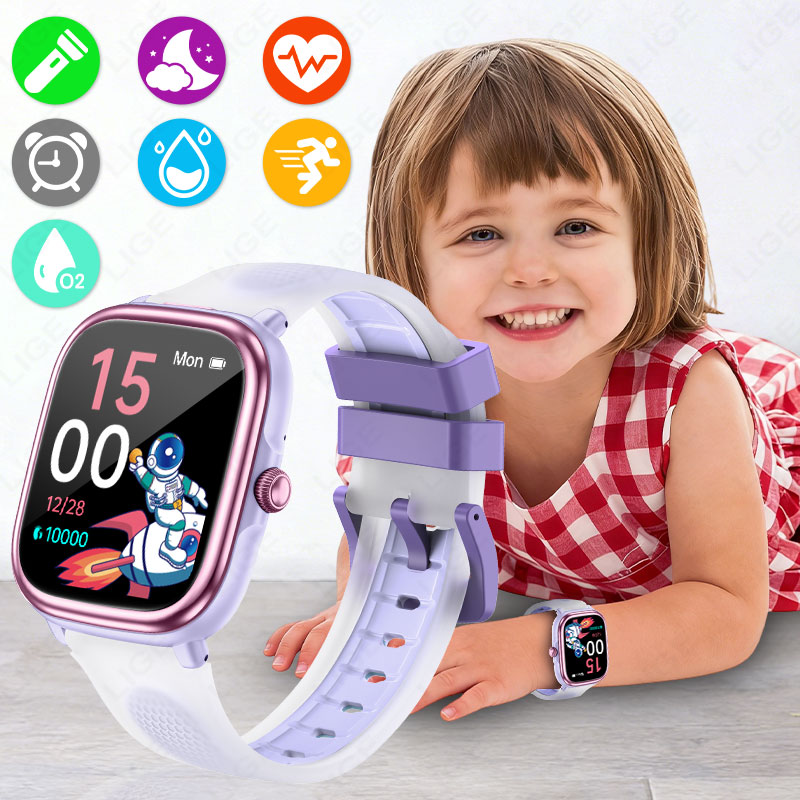 LIGE 키즈 소녀 소년 선물 스마트 시계 피트니스 트 - French Connection Watches Smartwatch App 리뷰 및 가격