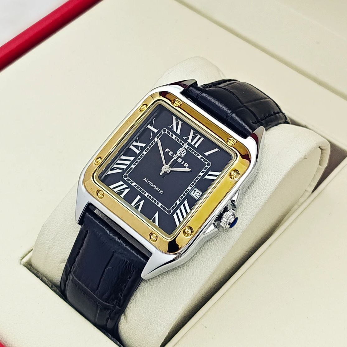 새로운 고급 비즈니스 캐주얼 남성용 쿼츠 시계, 사각형 - Smartwatch Watches Brand Name 리뷰 및 가격