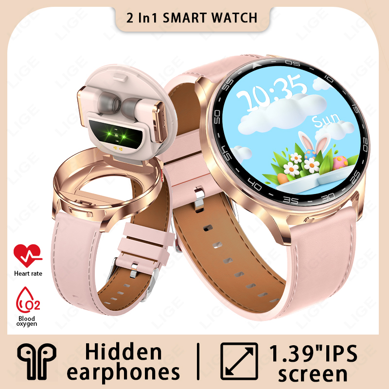 2 In 1 TWS 헤드셋 스마트 워치 여성 1.39  - Smartwatch Noise Watches For Women 리뷰 및 가격