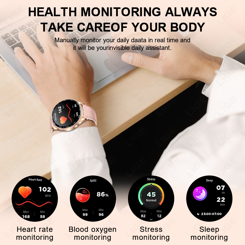2 In 1 TWS 헤드셋 스마트 워치 여성 1.39  - Smartwatch Noise Watches For Women 리뷰 및 가격