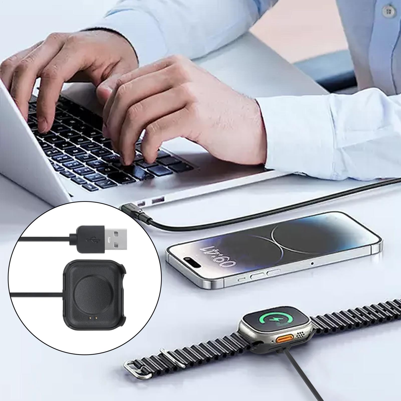 1PC 스마트 시계 마그네틱 충전기 USB 충전 케이블 - Smartwatch Watches For Girls 리뷰 및 가격