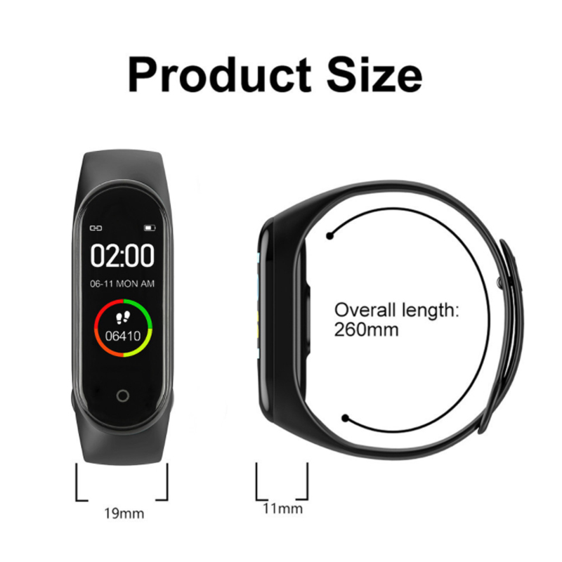 M4 스마트 시계 여성을위한 스포츠 팔찌 LED 스크린 - Smartwatch Watches Brands For Women 리뷰 및 가격