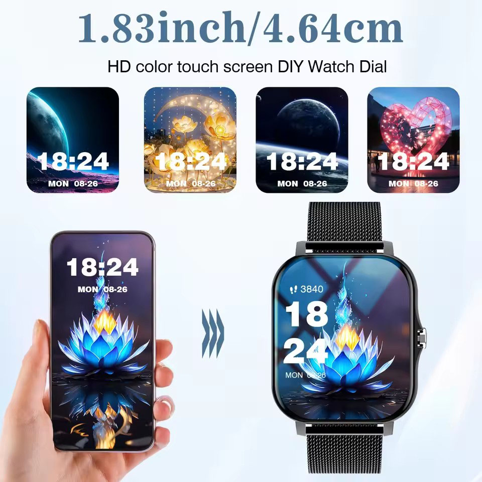 2026 새로운 블루투스 통화 스마트 시계 정보 푸시  - Smartwatch Health Watches For Women 리뷰 및 가격