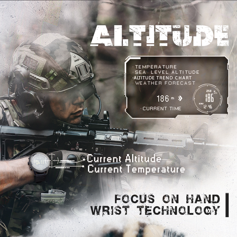 NORTH EDGE 남성용 디지털 시계, APACHE- - Altimeter Compass Watch 리뷰 및 가격