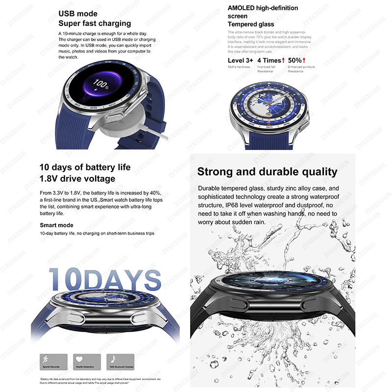 2025년 신제품 OPPO Watch X 고급 비즈니스 - Smartwatch Timex Watches For Men 리뷰 및 가격