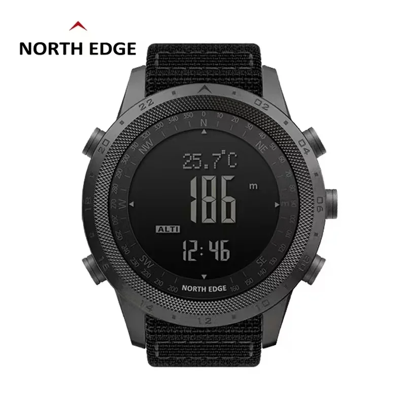 남성용 디지털 시계 노스 엣지 데저트 아웃도어 스포츠  - Altimeter Compass Watch 리뷰 및 가격