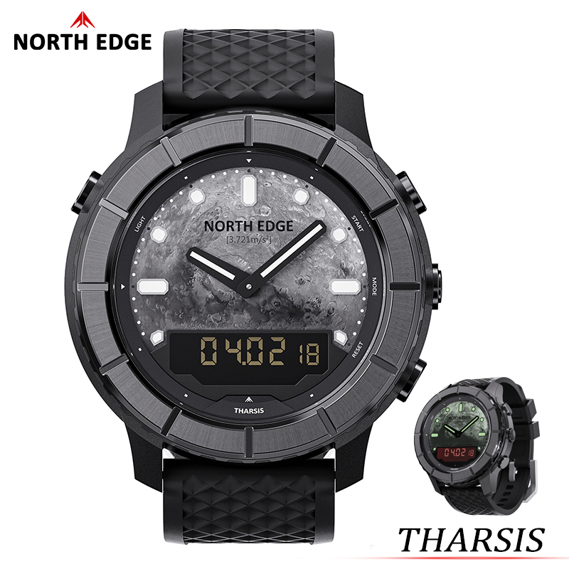 NORTH EDGE 2026 THARSIS 남성용 탄소 - Altimeter Compass Watch 리뷰 및 가격