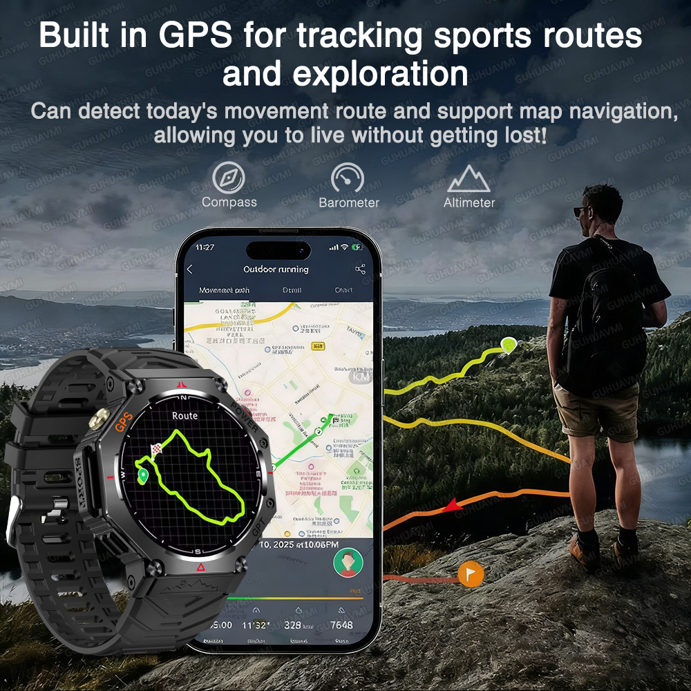 2026 신형 성인용 아웃도어 X-스포츠 스마트워치 G - Smartwatch Timex Watches For Men 리뷰 및 가격
