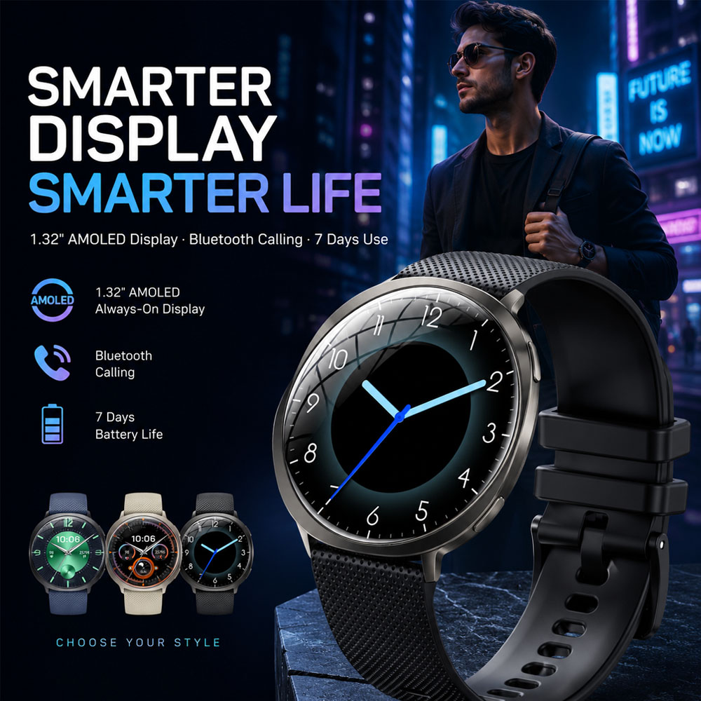 새로운 M301 스마트워치, 라운드 AMOLED 곡면  - Smartwatch Health Watches For Women 리뷰 및 가격