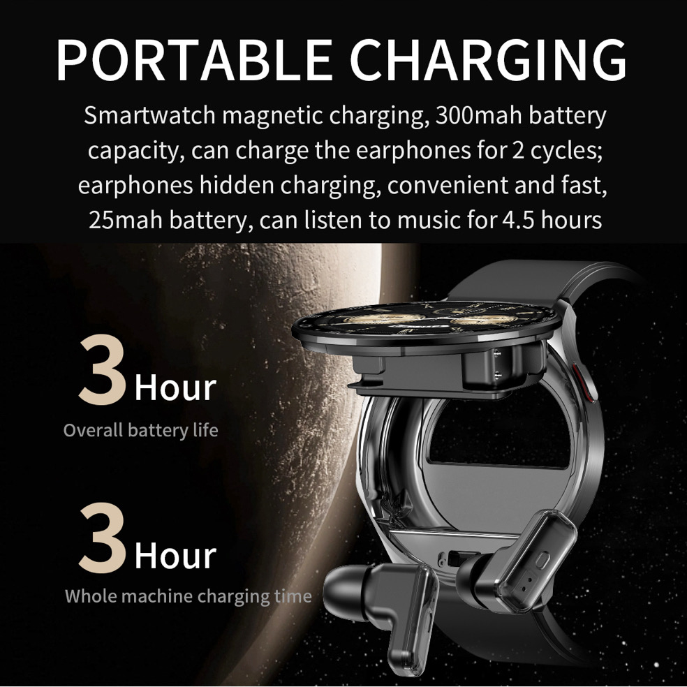 1.39인치 여성 스마트워치 남성용 2 in 1 TWS - Smartwatch Noise Watches For Women 리뷰 및 가격