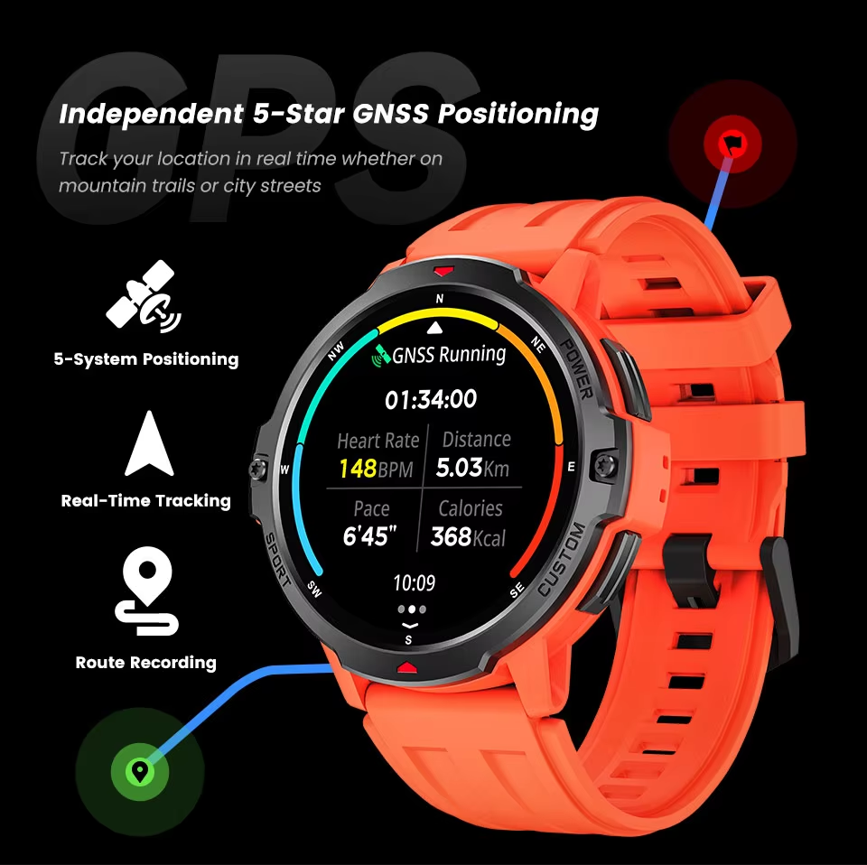 C31 GPS 스마트워치 피트니스 트래킹 나침반 기압계 - Smartwatch Timex Watches For Men 리뷰 및 가격