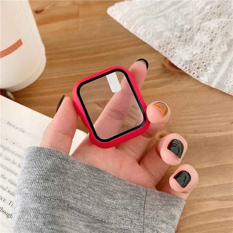 3 팩 유리 + 커버 Apple Watch 케이스 44 - Smartwatch Watches For Girls 리뷰 및 가격