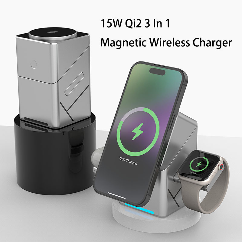 15W 터치 회전식 마그네틱 멀티 기능 3 in 1 무 - Watches Smartwatch Samsung 리뷰 및 가격