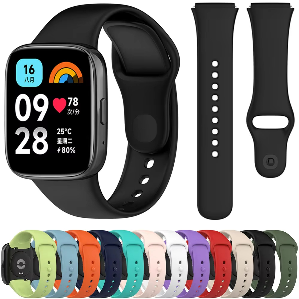 레드미 워치 3 액티브 스마트워치용 공식 실리콘 밴드  - Tag Watches Smartwatch 리뷰 및 가격