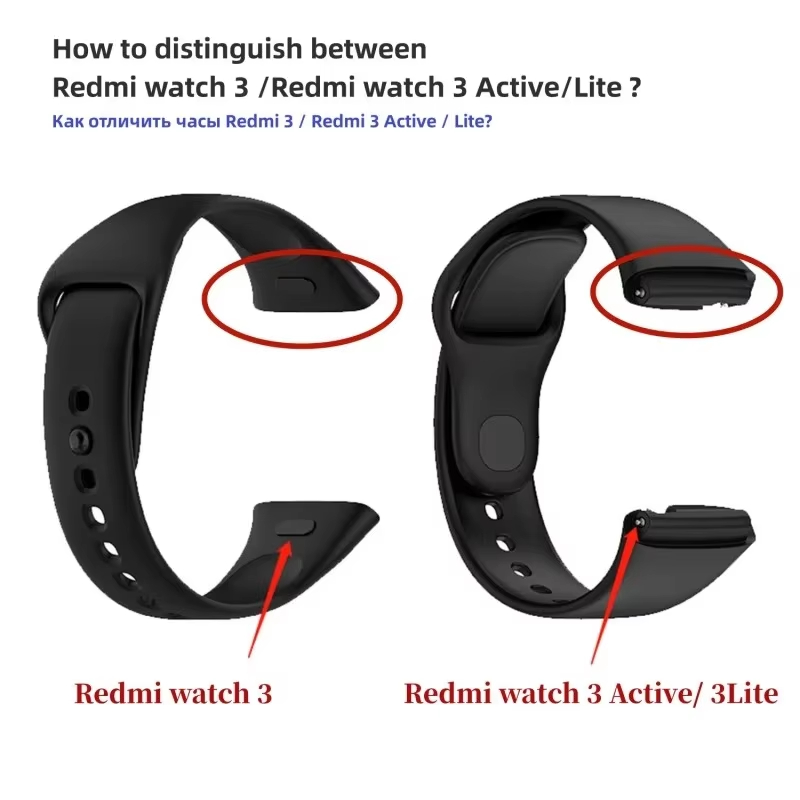 레드미 워치 3 액티브 스마트워치용 공식 실리콘 밴드  - Tag Watches Smartwatch 리뷰 및 가격