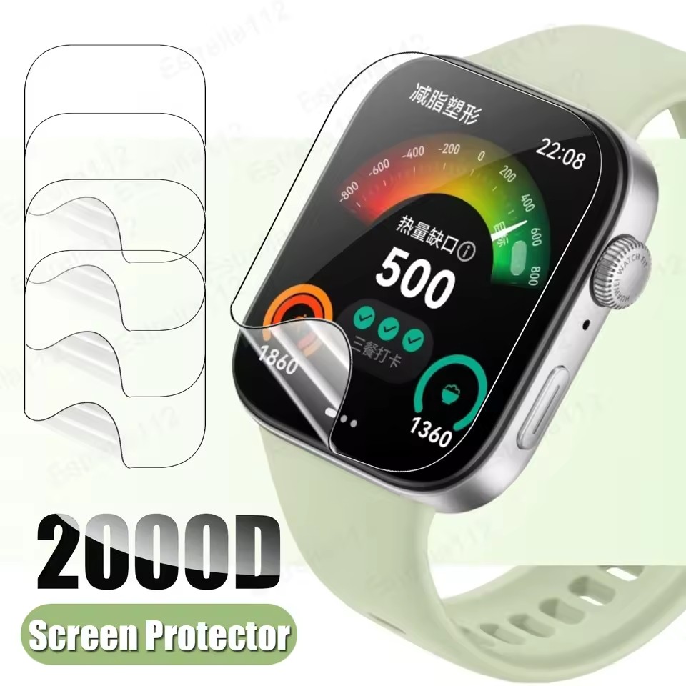 화웨이 워치 핏 5 프로 4 프로 HD 하이드로겔 스크 - Smartwatch Watch Huawei 리뷰 및 가격