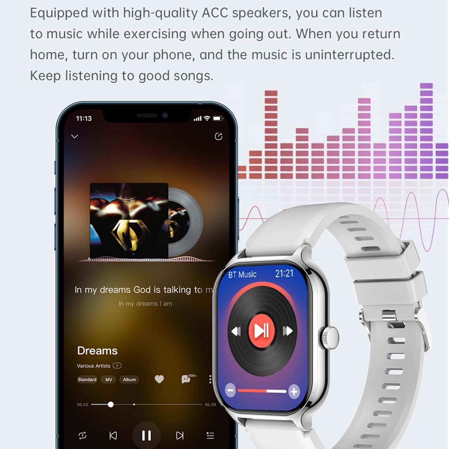 HD 터치스크린, 무선 통화, 알람, 멀티 스포츠 모드 - Watch 7 Smartwatch Iphone 리뷰 및 가격