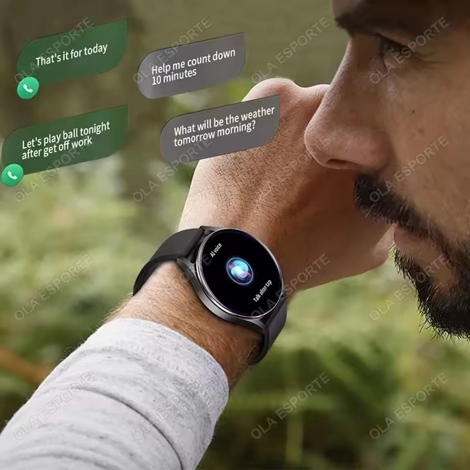 스마트 워치 1.77인치 HD AMOLED 스크린 블루 - Smartwatch Health Watches For Women 리뷰 및 가격